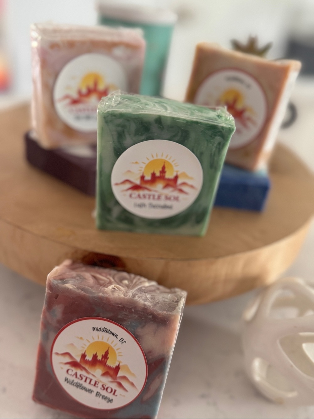 Handcrafted BEEF TALLOW Soaps - Your choice of 1 bar - multiple scents. - Picture 2 of 6